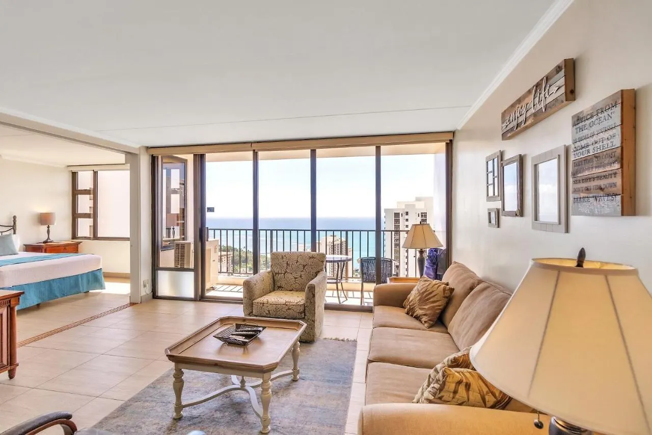 Waikiki Banyan Ocean View Condos 檀香山 公寓
