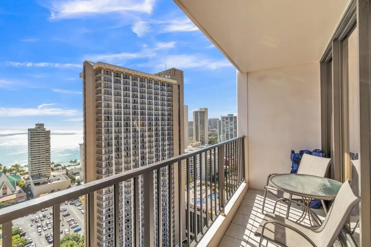 Waikiki Banyan Ocean View Condos 檀香山 公寓