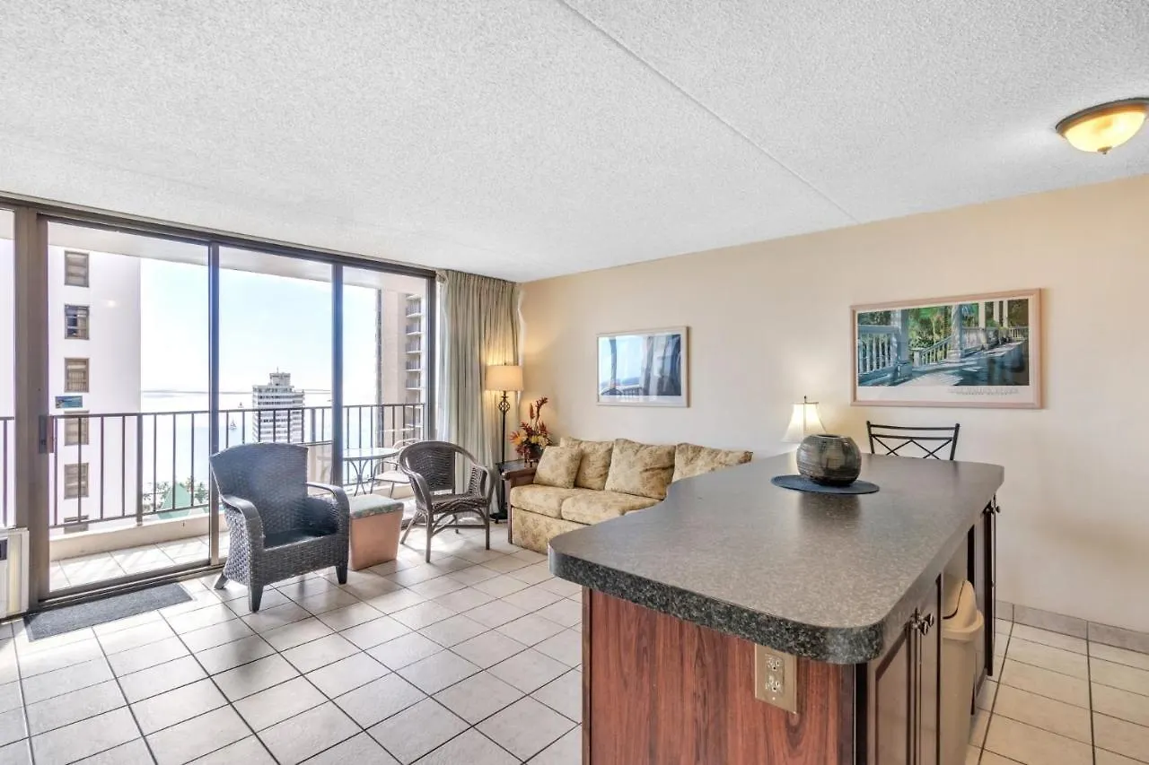 公寓 Waikiki Banyan Ocean View Condos 檀香山