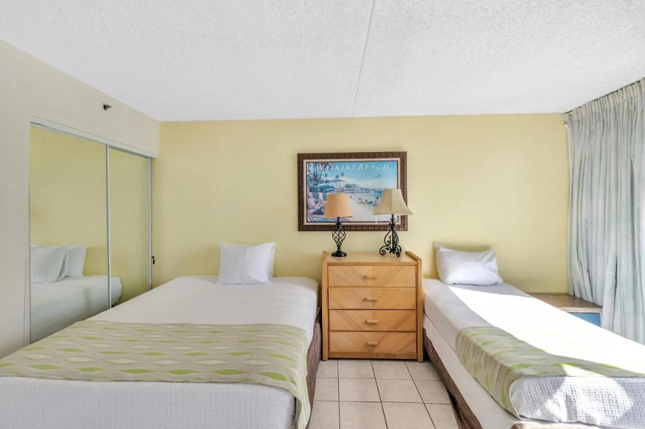 Waikiki Banyan Ocean View Condos 檀香山 公寓