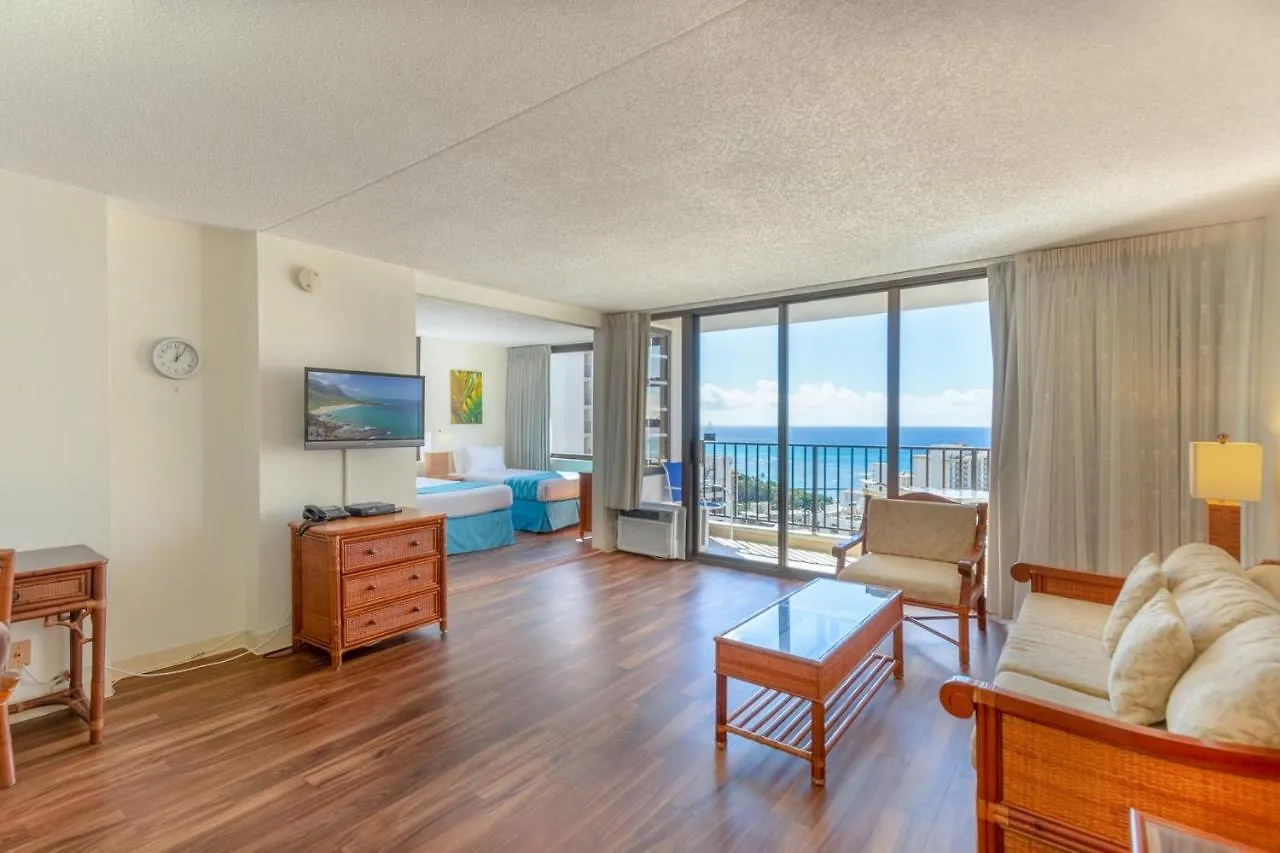 Waikiki Banyan Ocean View Condos 檀香山 公寓