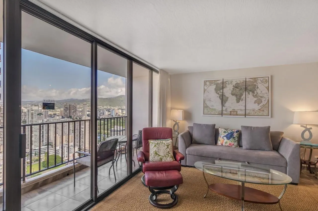 Waikiki Banyan Ocean View Condos 檀香山