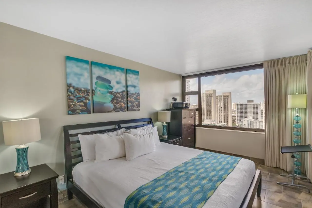 Waikiki Banyan Ocean View Condos 檀香山 0*,