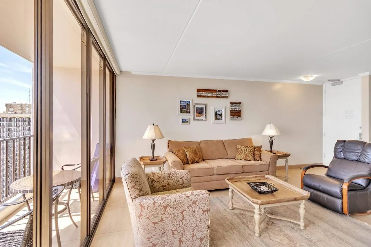 Apartament Waikiki Banyan Ocean View Condos Honolulu