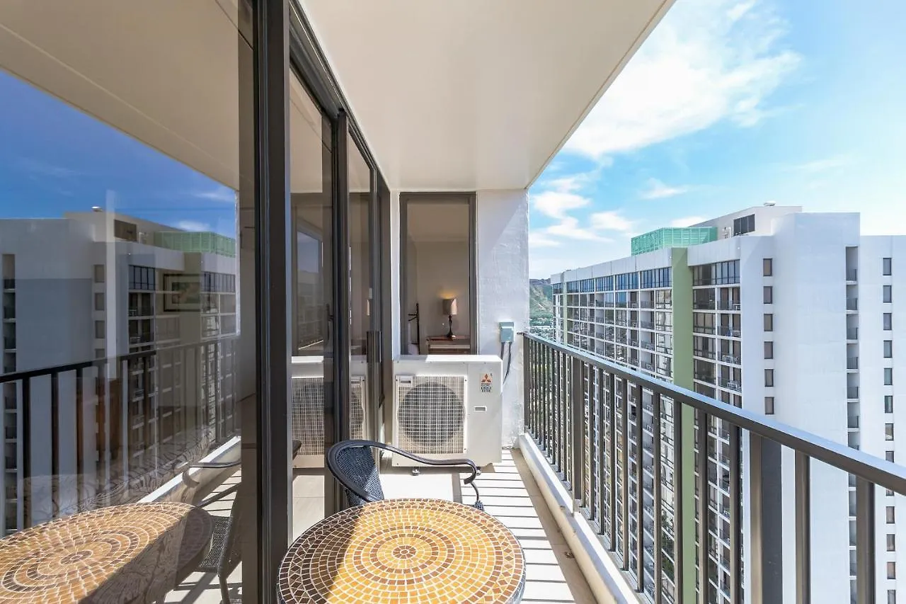 Apartament Waikiki Banyan Ocean View Condos Honolulu
