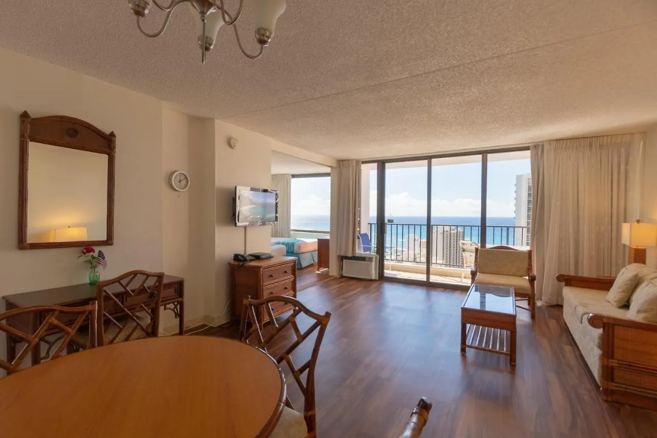 Waikiki Banyan Ocean View Condos Honolulu 0*,