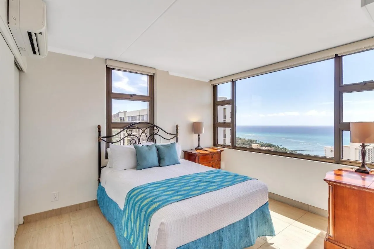 Waikiki Banyan Ocean View Condos Honolulu 0*,
