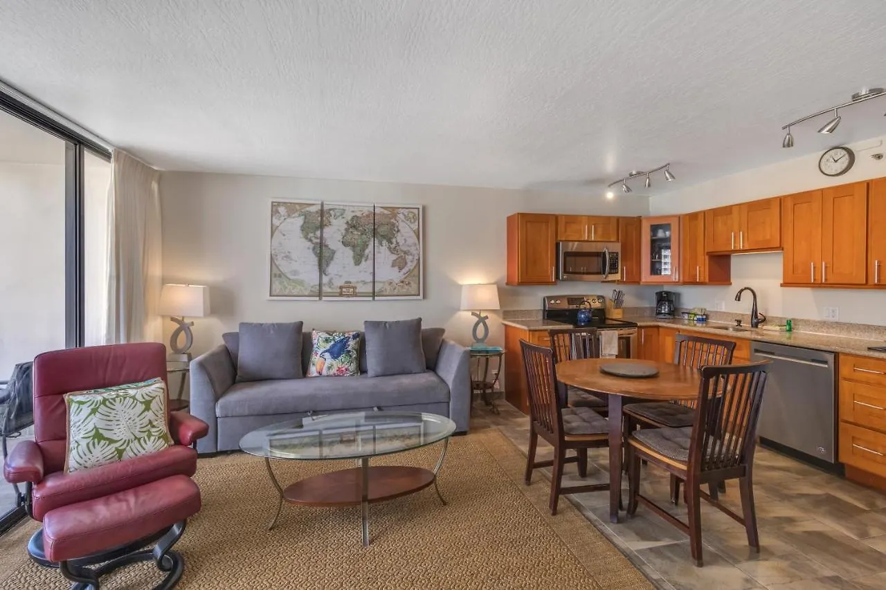 Apartament Waikiki Banyan Ocean View Condos Honolulu