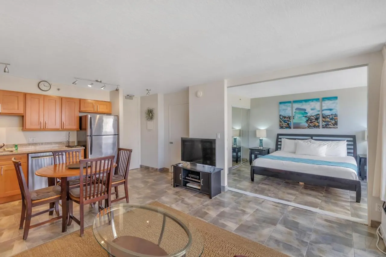 Waikiki Banyan Ocean View Condos Honolulu Apartament