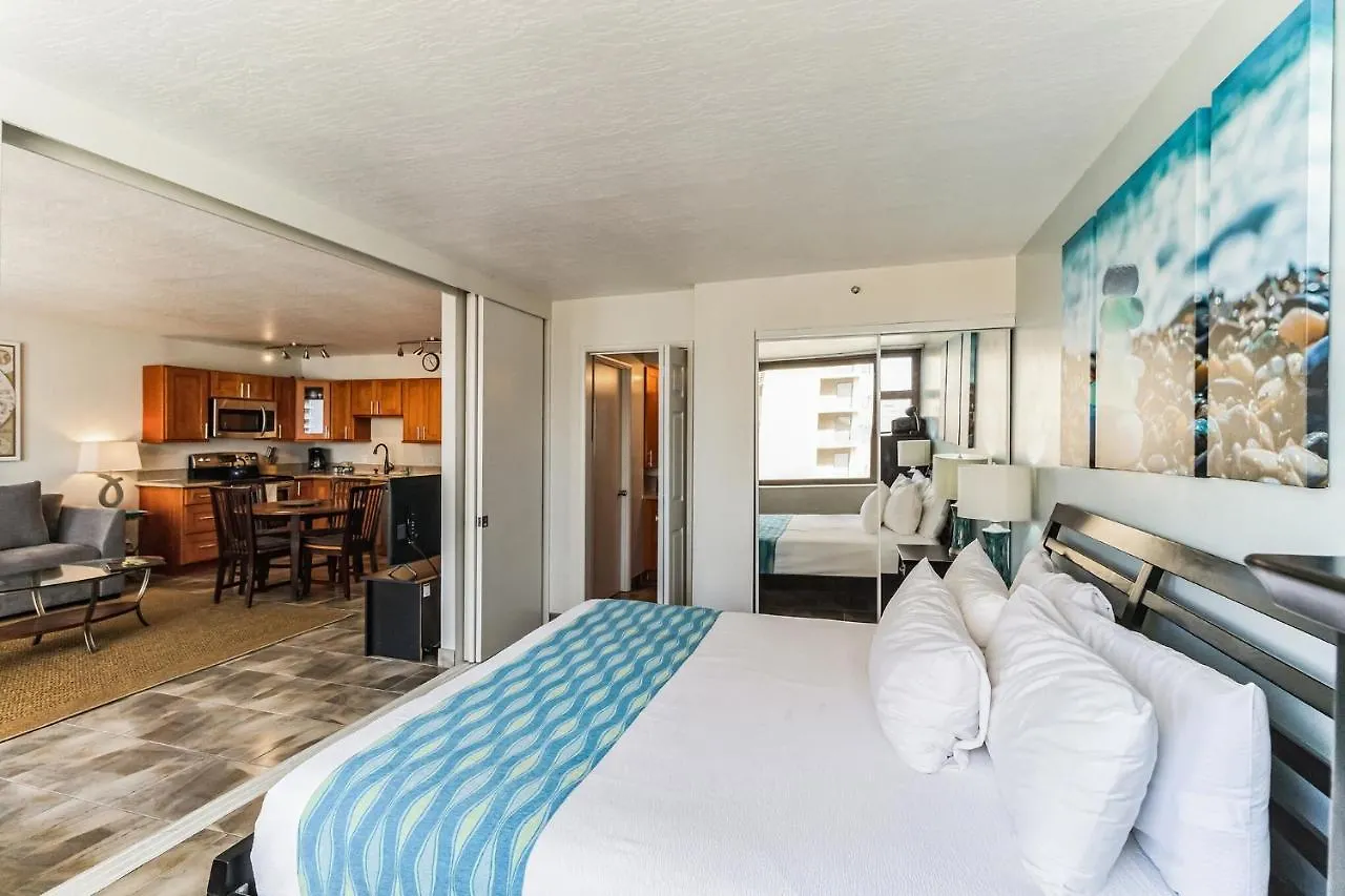 Apartament Waikiki Banyan Ocean View Condos Honolulu