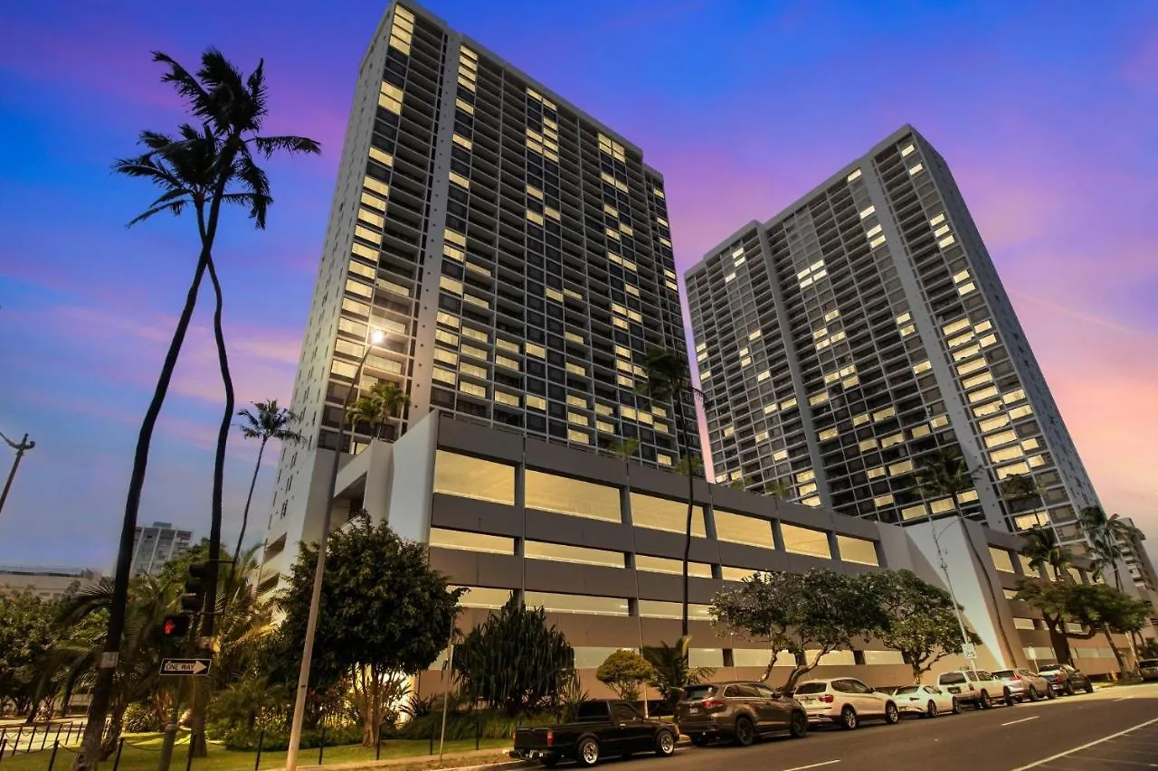 Waikiki Banyan Ocean View Condos Honolulu Stany Zjednoczone Ameryki