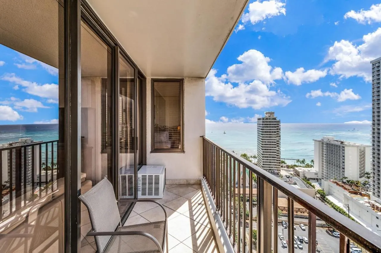 Waikiki Banyan Ocean View Condos Honolulu Apartament