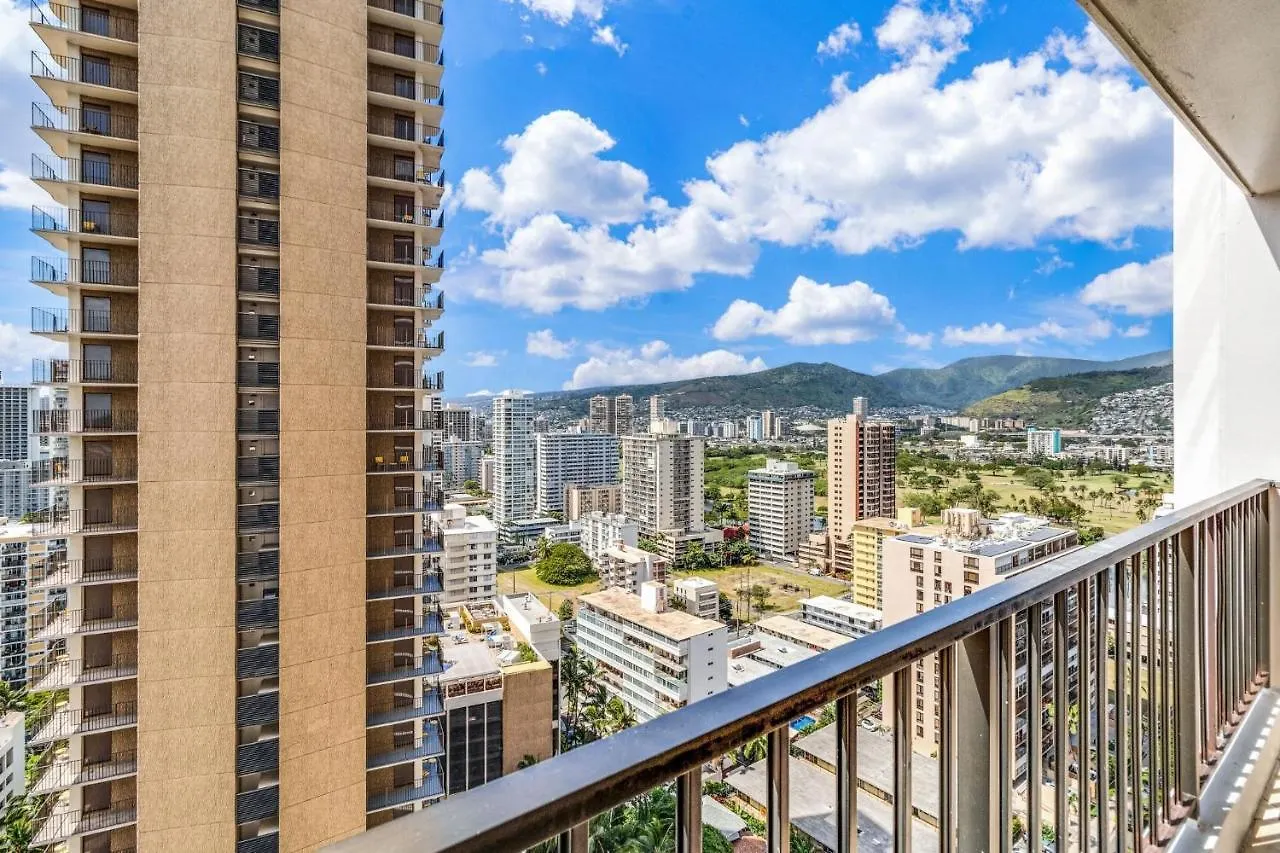 Apartament Waikiki Banyan Ocean View Condos Honolulu