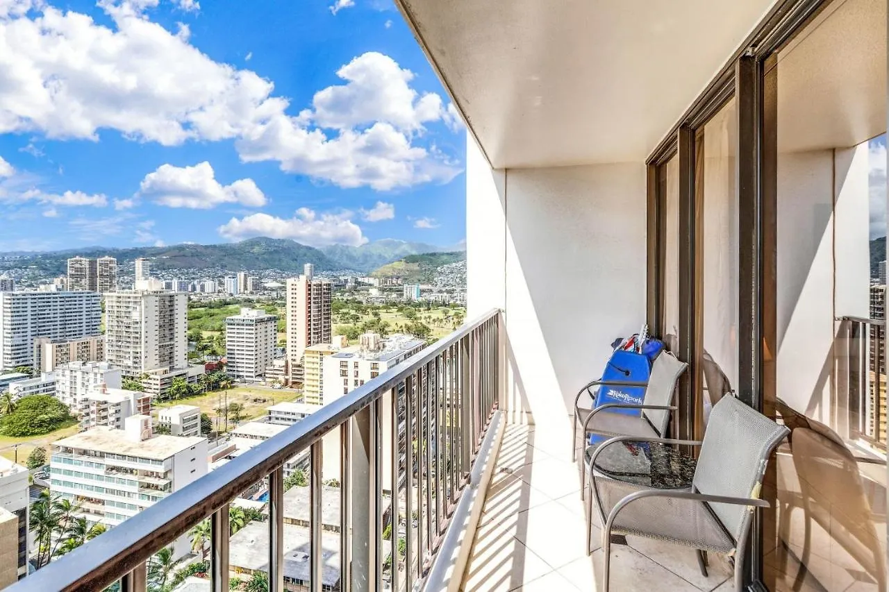 Apartament Waikiki Banyan Ocean View Condos Honolulu